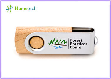 Depolama Logo baskı ahşap kalem sürücü, küçük 16gb usb 2.0 flash sürücü yüksek hızlı