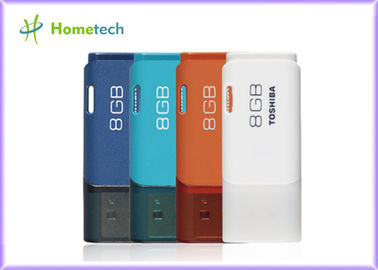 Yüksek Hızlı Plastik USB Flash Sürücü / USB 2.0 Flaş Bellek İpekli Serigraf ile