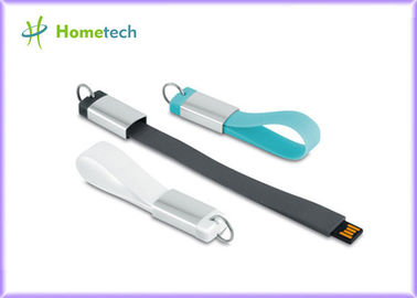 Su geçirmez Silikon Bileklik USB 2.0 Memory Stick, Flaş Kalem Sürücü 4GB 32GB Özel Logo