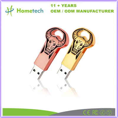 Mini Metal Pen Drive Yüksek Hızlı Veri Depolama 16GB 8GB 1GB USB Flash Drive