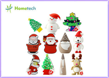 Orijinal Christmas Gift Özel USB Flash Sürücü 64GB Yüksek Hızlı