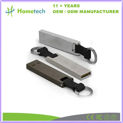 Veriler aktarımı için kompakt ve taşınabilir metal USB flash sürücüleri Gümüş/Siyah/Altın