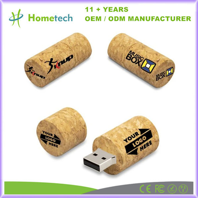 8g USB 2.0/3.0 Arabirimi ile ahşap USB Flash sürücü çevre dostu