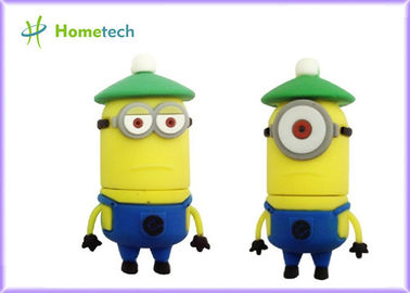 Minion Karikatür USB Flash Sürücü 4GB 8GB 16GB 32GB 3D OEM Karikatür Karakter USB Flash Sürücü