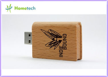 OEM Ahşap USB Flash Sürücü Promosyon Kitap Ahşap Pendrive Şirket Logosu ile 4 GB Kalem sürücü 4 GB 8 GB 16 GB 32 GB