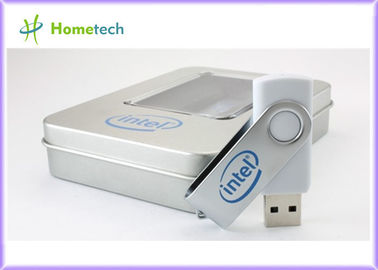 Bedava Logo Baskı ile Promosyon Metal Büküm USB Bellek