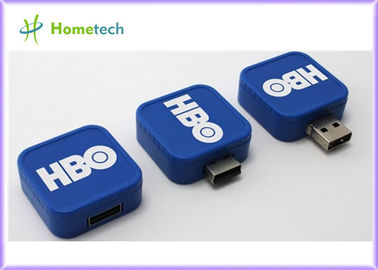 Moda kare şeklinde döner USB birden parlamak götürmek, 256MB ~ 32GB USB 1.1 yapışıyor