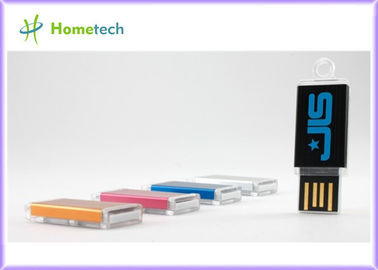 Ofis Kırtasiye Dikdörtgen Plastik USB Flash Sürücü 4GB 8GB, USB 2.0