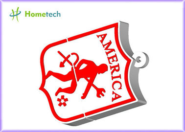 Tüm satışı - AMERIC Logo Karikatür Hafıza Flash Sürücü / Karikatür Karakter USB Flash Sürücü