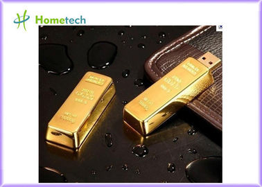 High End USB 1.1 / 2.0 Metal Thumb Gold Bar 2GB 4GB 8GB 16GB 32GB Sürücüler
