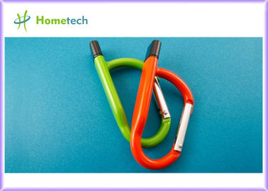 32GB Metal başparmak götürmek anahtar USB 2.0 Flash bellek parmak sıçramak götürmek yeşil / kırmızı / gümüş