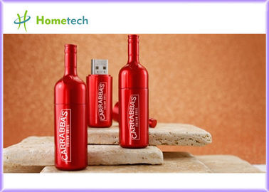 128MB - 32GB Metal Şarap Şişesi Sürücü Usb Flash Stick USB 1.1 / 2.0 Usb Flash Disk