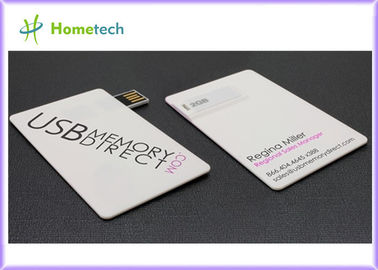 Tam renkli Logo baskı kredi kartı USB depolama aygıtı / iş kartı USB Flash sürücü