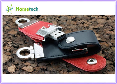 Yüksek hızlı 2.0 deri USB birden parlamak yuvarlak yüzey 1GB 2GB 4GB 8GB 16GB 32GB USB sopa