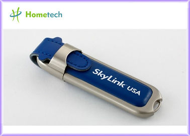 Promosyon Deri USB Flash Disk, USB Flash Sürücü 16GB Deri
