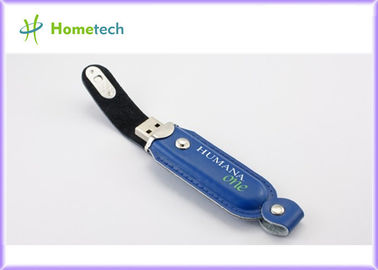 Yaratıcı Döner Deri USB Flash Disk 2GB / USB Depolama Disk Kalem