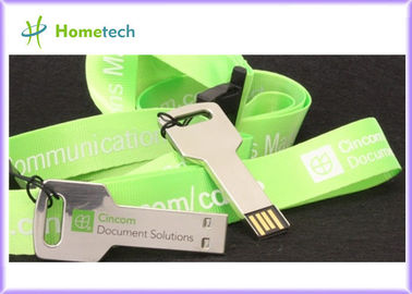 Özel Logo Baskı 1GB, 2GB, 4GB Metal Anahtar Shape USB