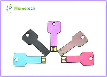 Özelleştirilmiş 2GB 4GB 8GB Mini Metal Anahtarı Şekilli USB Pendrive USB 2.0 Flash Sürücüler