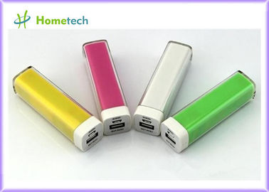 Li-Ion pil ile Yüksek Kapasiteli Ruj Küçük Güç Bankası 2200mAh