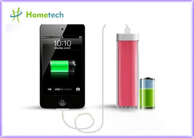 2600mAh Mikro USB Cep Telefonu Mini Taşınabilir Güç Bankalar 5V / 0.5A