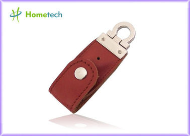 USB 2.0 Deri USB Flash Disk Anahtarlık, Flash Bellek Pen Drive, USB Thumb Çubuk