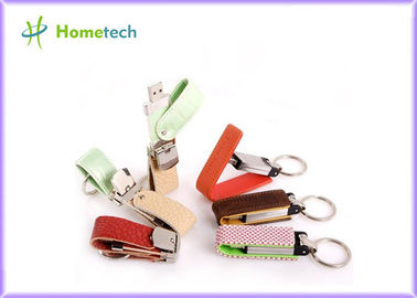 Yüksek Kapasiteli 16GB Deri USB Flash Disk, Mini Key USB Flash Disk