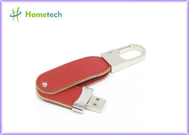 16GB / 32GB Deri USB Flash Disk, Dikdörtgen Bellek Pen Drive