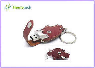 64GB ile cep Deri USB Flash Disk 16GB 32GB Yüksek Kapasiteli