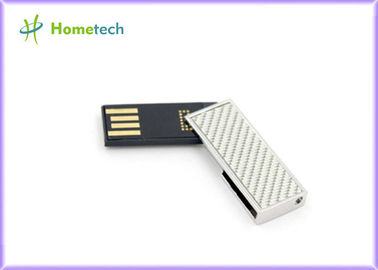 Gümüş Metal Thumb Sürücüler, Paslanmaz Çelik Suya Dayanıklı Anahtar Usb 8GB / 16GB / 32GB