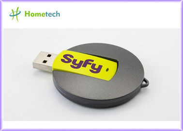 Özelleştirilmiş Plastik USB Flash Sürücü Pen Drive Çubuk / Disk Pendriver