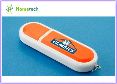 Ev için Portakal Plastik USB Flash Sürücü / Windows Vista Flash Sürücü