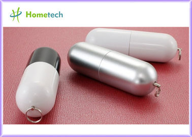 Hastane için promosyon 3.0 USB flash sürücü depolama kapasitesi Hap şekli