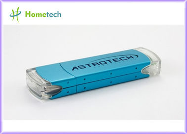 Gerçek Kapasite Plastik USB Flash Sürücü, şifreleme Mavi USB Flash Sürücüler