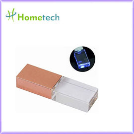 Şeffaf USB 2.0 32GB Kristal USB Flash Sürücü