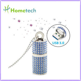 32GB 64GB Bellek Kristal Silindirik USB Flash Sürücü
