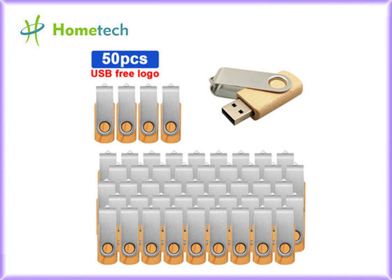 Katlanır Twist Ahşap USB Pen Drive 2.0 3.0 1 GB 4 GB 8GB 16GB 32GB Döner