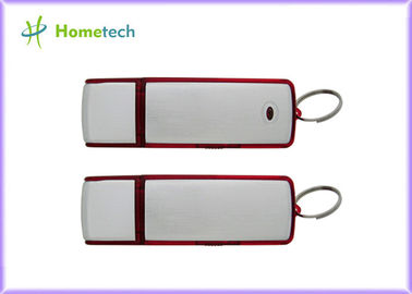 Koyu kırmızı plastik USB Flash bellek, USB birden parlamak götürmek 16GB 8GB 4GB